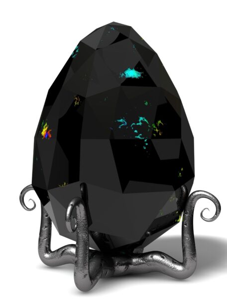 easter egg crystal.dark version.